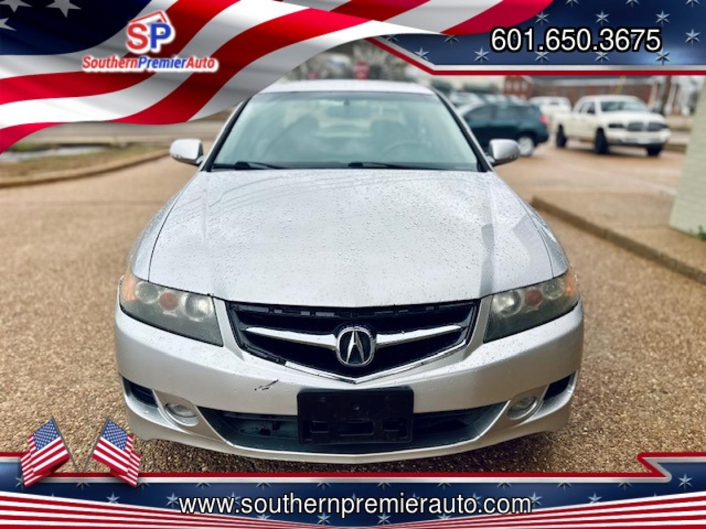 2008 SILVER ACURA TSX BASE (JH4CL968X8C) , located at 922 W. Beacon St., Philadelphia, MS, 39350, (601) 650-3675, 32.770447, -89.127151 - Photo#1